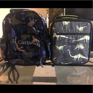 Miki book bag and lunchbox bundle.